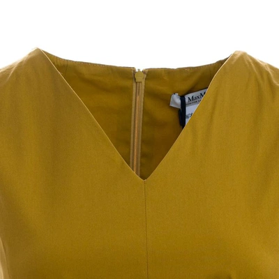 Shop 's Max Mara S Max Mara Dresses Yellow