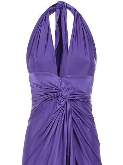Shop Alexandre Vauthier Dresses In Violet
