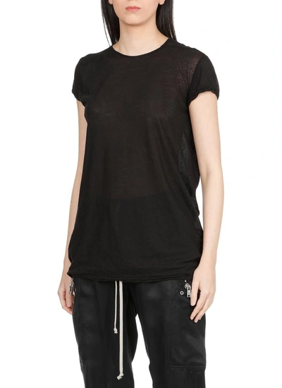 Shop Rick Owens T-shirts And Polos Black