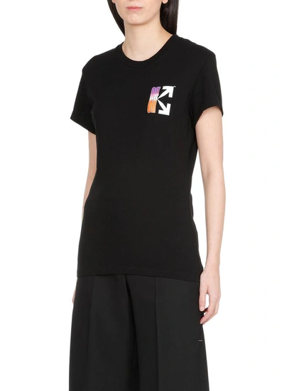 Shop Off-white T-shirts And Polos Black