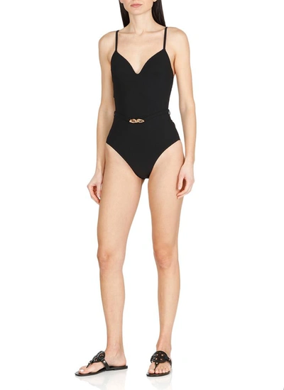 Shop Tory Burch Sea Clothing Black