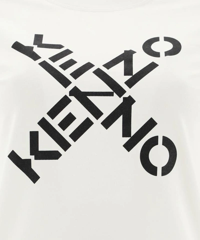 Shop Kenzo "big X" T-shirt In White