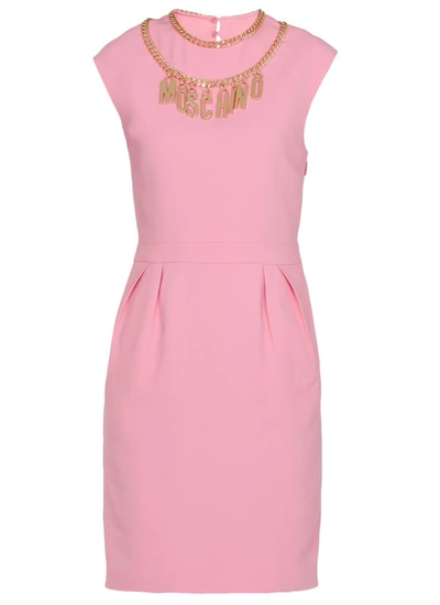 Shop Moschino Dresses Pink