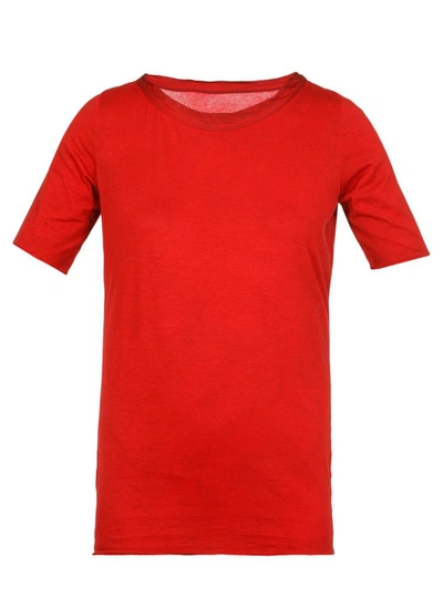 Shop Uma Wang T-shirts And Polos Red
