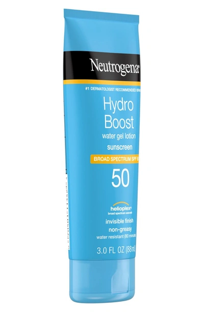 Shop Neutrogena® Hydro Boost Water Gel Moisturizing Sunscreen Lotion With Broad Spectrum Spf 50