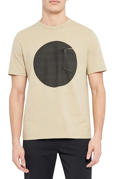 Shop Theory Essential Sphere Pocket Graphic Tee In Endive