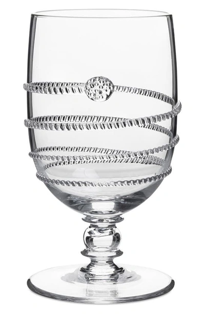Juliska Amalia Footed Goblet In Clear