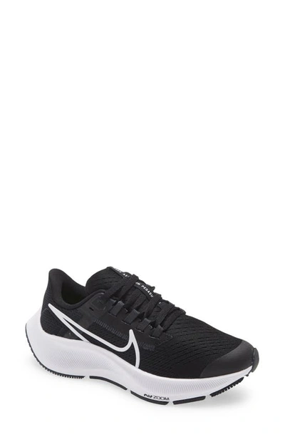 Shop Nike Air Zoom Pegasus 38 Sneaker In Black/ White/ Anthracite/ Volt