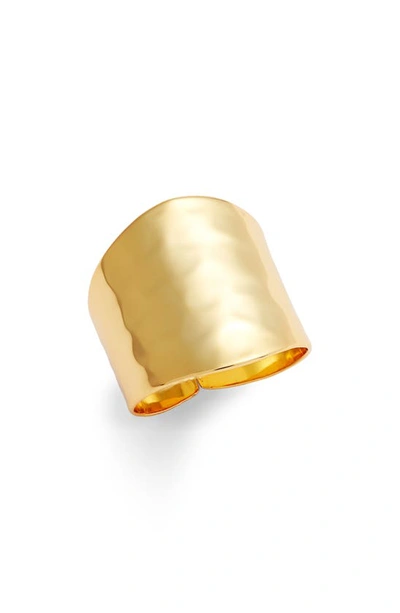 Nest Jewelry Hammered Ring In Gold