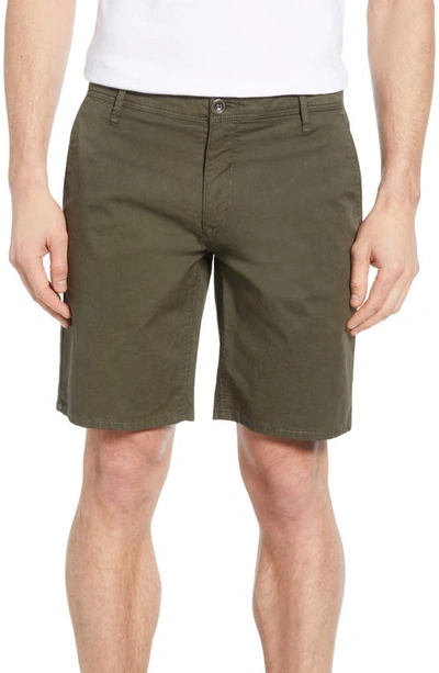 Shop Rodd & Gunn The Peaks Regular Fit Shorts In Olive