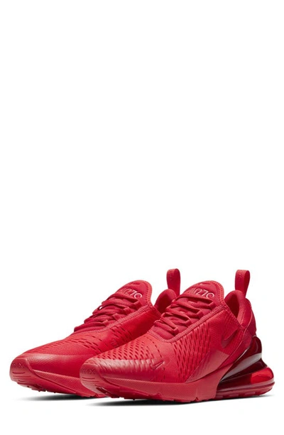 Nike Men's Air Max 270 Casual Sneakers From Finish Line In University Red/university  Red/black | ModeSens