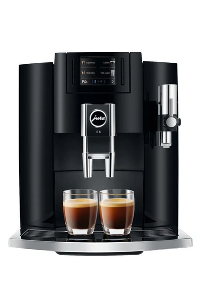 Shop Jura E8 Automatic Coffee Machine In Piano Black