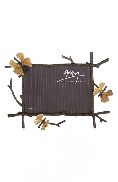 Michael Aram Butterfly Ginkgo Picture Frame In Gold