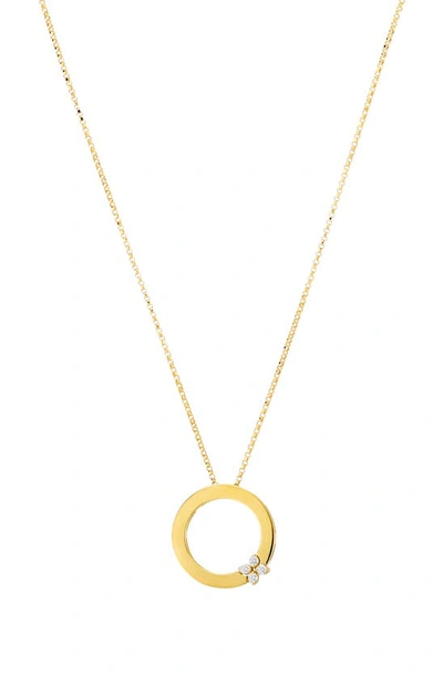 Shop Roberto Coin Love In Yellow Gold