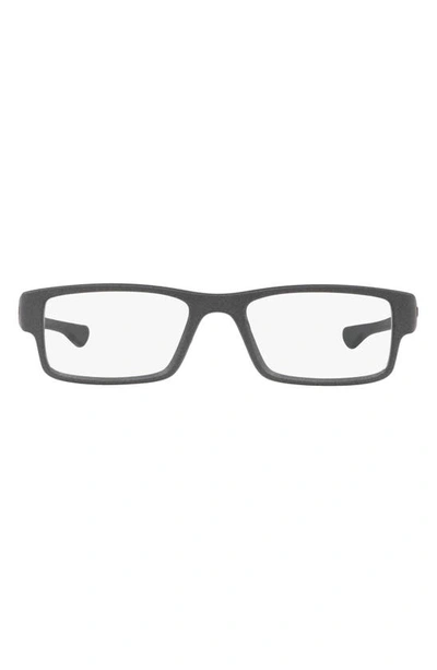 Shop Oakley Airdrop™ 57mm Rectangular Optical Glasses In Light Grey
