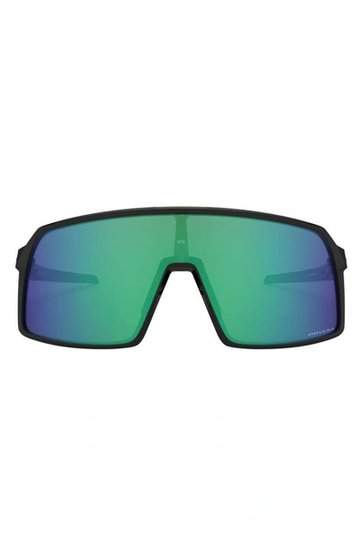 Oakley Womens Black Oo9462 Sutro S Shield Acetate Sunglasses In Black