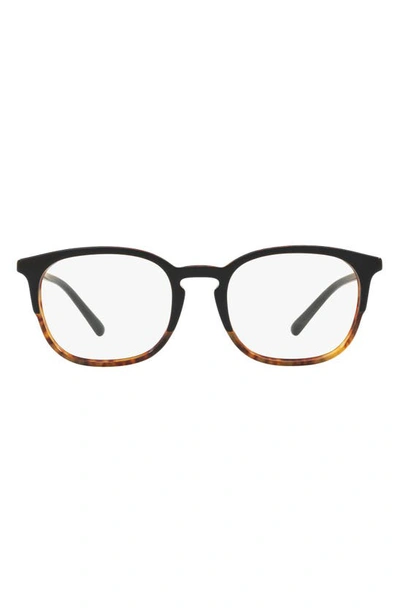 Shop Burberry 53mm Round Reading Glasses In Havana