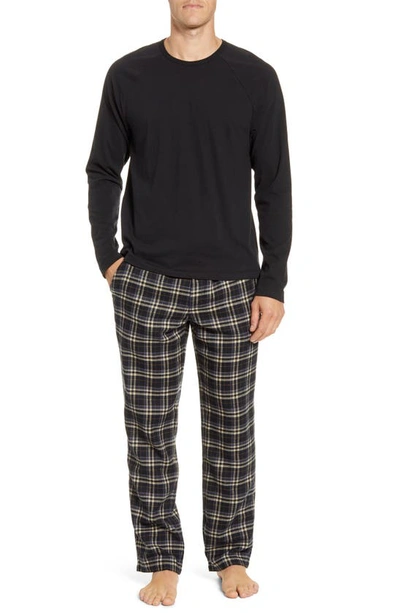 Shop Ugg Steiner Pajamas In Black