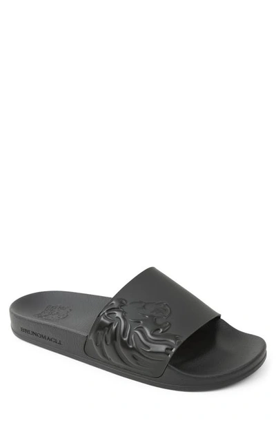 Shop Bruno Magli Messe Waterproof Slide Sandal In Black