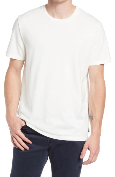 Shop Ag Bryce Crewneck T-shirt In Ivory Dust
