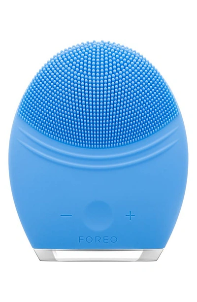 Shop Foreo Luna™ 2 Pro Facial Cleansing & Anti-aging Device In Aquamarine