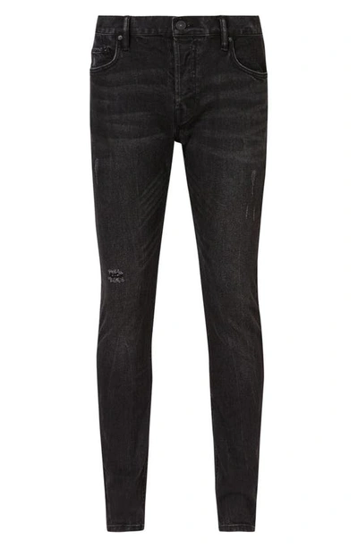 Shop Allsaints Rex Slim Fit Straight Leg Jeans In Washed Black