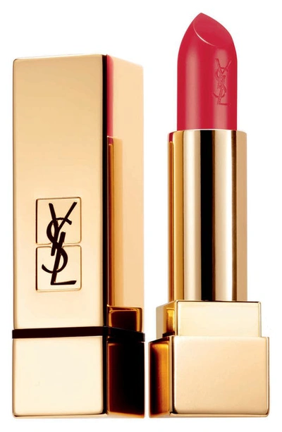 Shop Saint Laurent Rouge Pur Couture Satin Lipstick In 01 Le Rouge