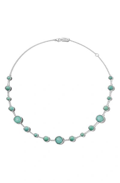 Shop Ippolita Lollipop Lollitini Necklace In Silver/ Turquoise