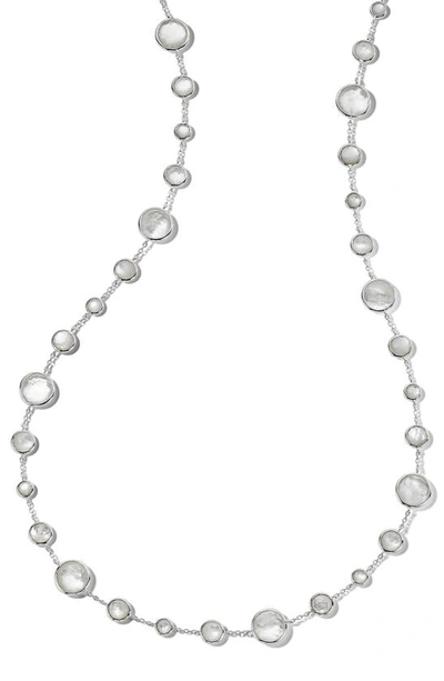 Shop Ippolita Lollipop Long Station Necklace In Mother Of Pearl