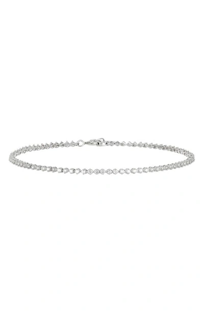 Shop Bony Levy Audrey Diamond Tennis Bracelet In White Gold