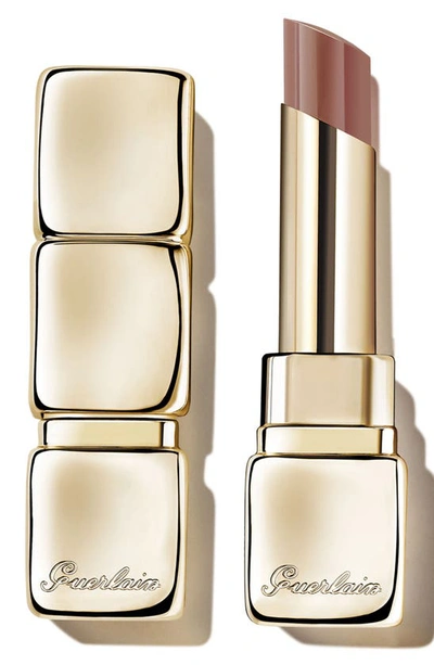 Shop Guerlain Kisskiss Shine Bloom Lipstick Balm In Floral Nude