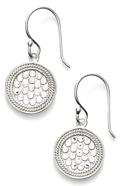 Shop Anna Beck Small Drop Earrings In Silver