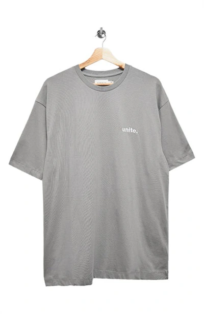 Shop Topman Unite Classic T-shirt In Grey