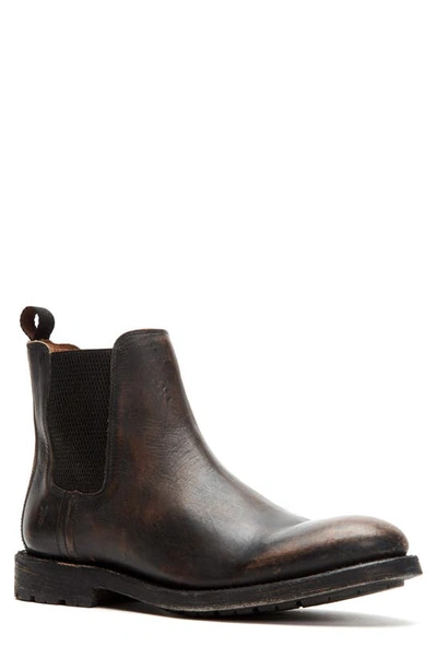 Shop Frye Bowery Chelsea Boot In Black Leather