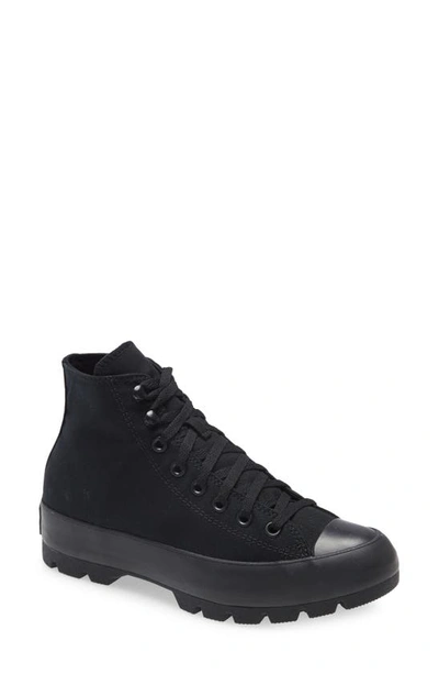 Shop Converse Chuck Taylor® All Star® Lugged Boot In Black/ Black/ Black