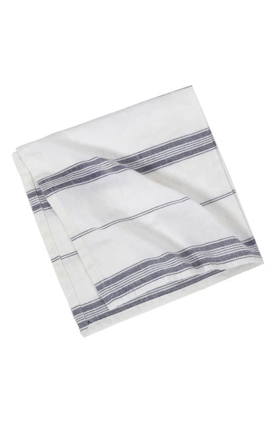 Shop Pom Pom At Home Cambria Set Of 4 Napkins In Navy