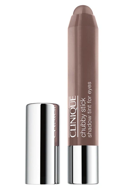 Shop Clinique Chubby Stick Shadow Tint For Eyes In Lots O' Latte