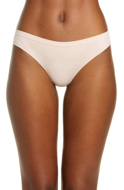 Shop B.tempt'd By Wacoal Comfort Intended Daywear Thong In Rose Smoke