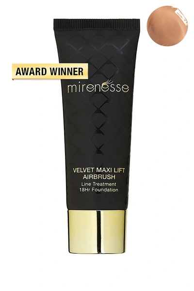Shop Mirenesse Velvet Maxi Lift Airbrush Line Treatment 18hr Foundation