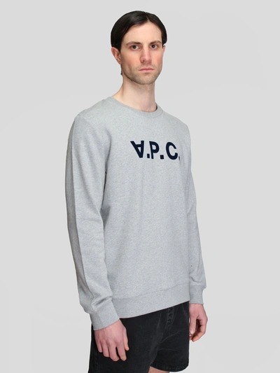 Shop Apc Sweat Vpc In Grey