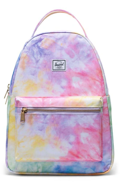 Shop Herschel Supply Co Nova Mid Volume Backpack In Pastel Tie Dye