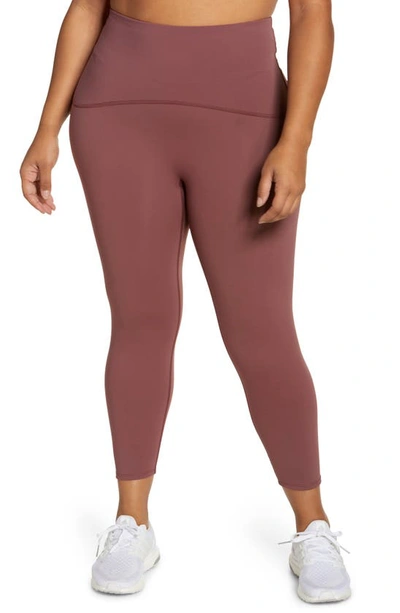 Shop Spanxr Spanx Booty Boost Active 7/8 Leggings In Midnight Rose