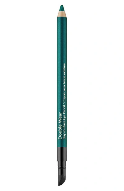 Shop Estée Lauder Double Wear Stay-in-place Eyeliner Pencil In Emerald Volt