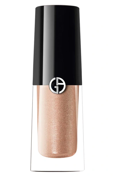 Shop Giorgio Armani Eye Tint Long-lasting Liquid Eyeshadow In 34 Copper Reflection/glitter