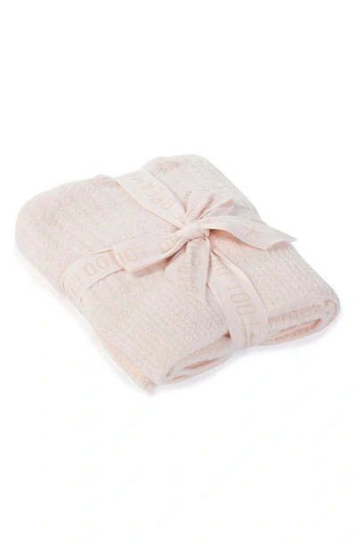 Shop Barefoot Dreamsr Ribbed Blanket In Pink
