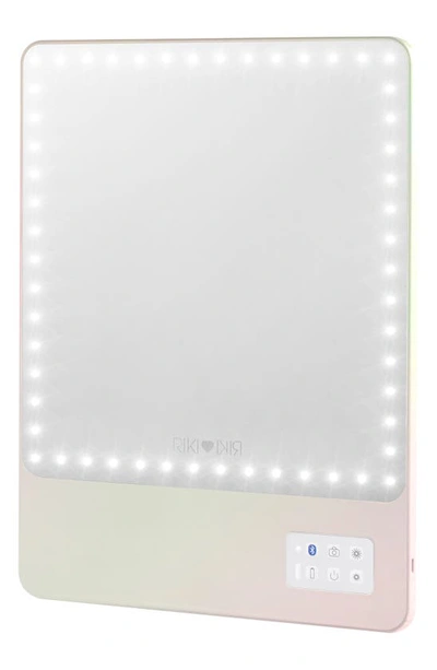 Shop Riki Loves Riki 5x Skinny Lighted Mirror (nordstrom Exclusive) $225 Value In Metallic Silver