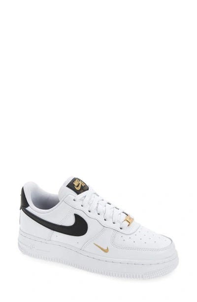 Shop Nike Air Force 1 '07 Ess Sneaker In White/ Black/ White/ Black
