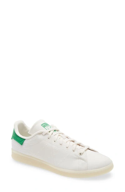 Shop Adidas Originals Stan Smith Primeblue Sneaker In White/ Green/ Black