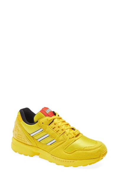 Shop Adidas Originals Zx 8000 X Lego® Sneaker In Yellow/ White/ Yellow