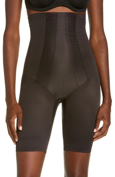 Miraclesuitr Miraclesuit® Shape With An Edge® High Waist Thigh Slimmer In Black